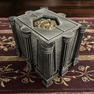 Commander Crypt Deck Box - Zeus - 3d printed