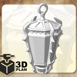 Gothic Lantern 3d Printer Plan